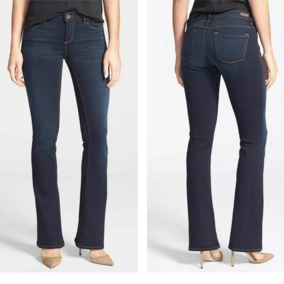 Kut From The Kloth Josephine Slim Bootcut Dark Wash Jeans 6 - Picture 1 of 8